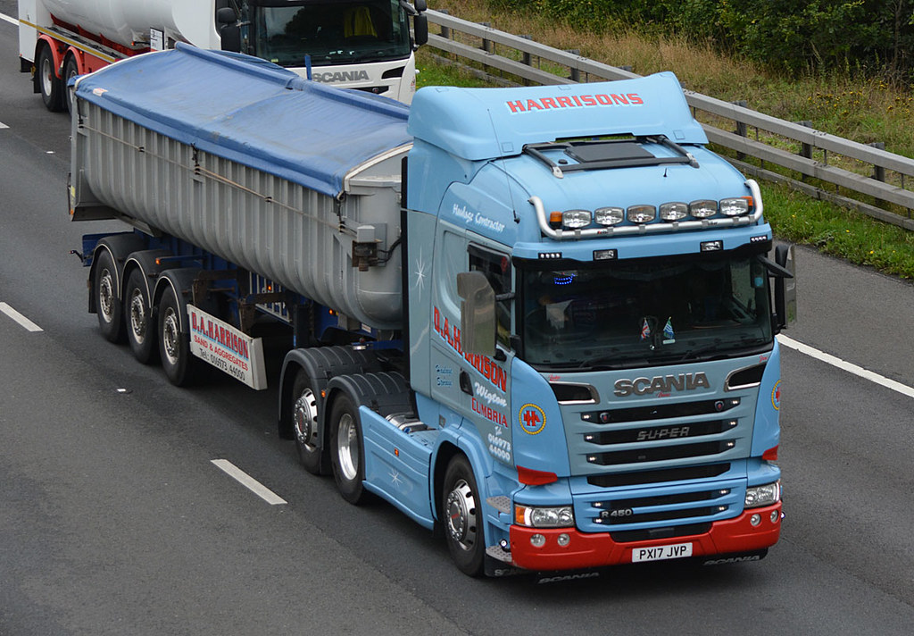 D.A.Harrison PX17JVP M6 Gretna 08/09/2022 Harry's On The Road Truck Photos Flickr