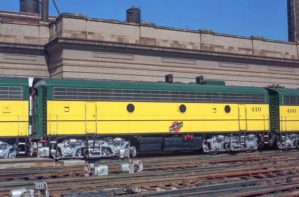 Chicago & North Western Lake Street C&NW F7B No. 410 at … Flickr