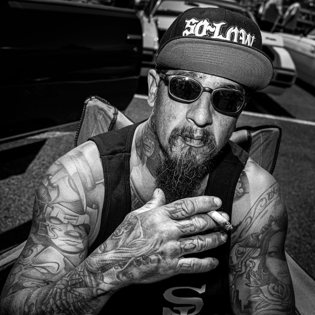 Portrait, Low Rider Car Show, Vallejo CA Image ©Philip Kra… Flickr