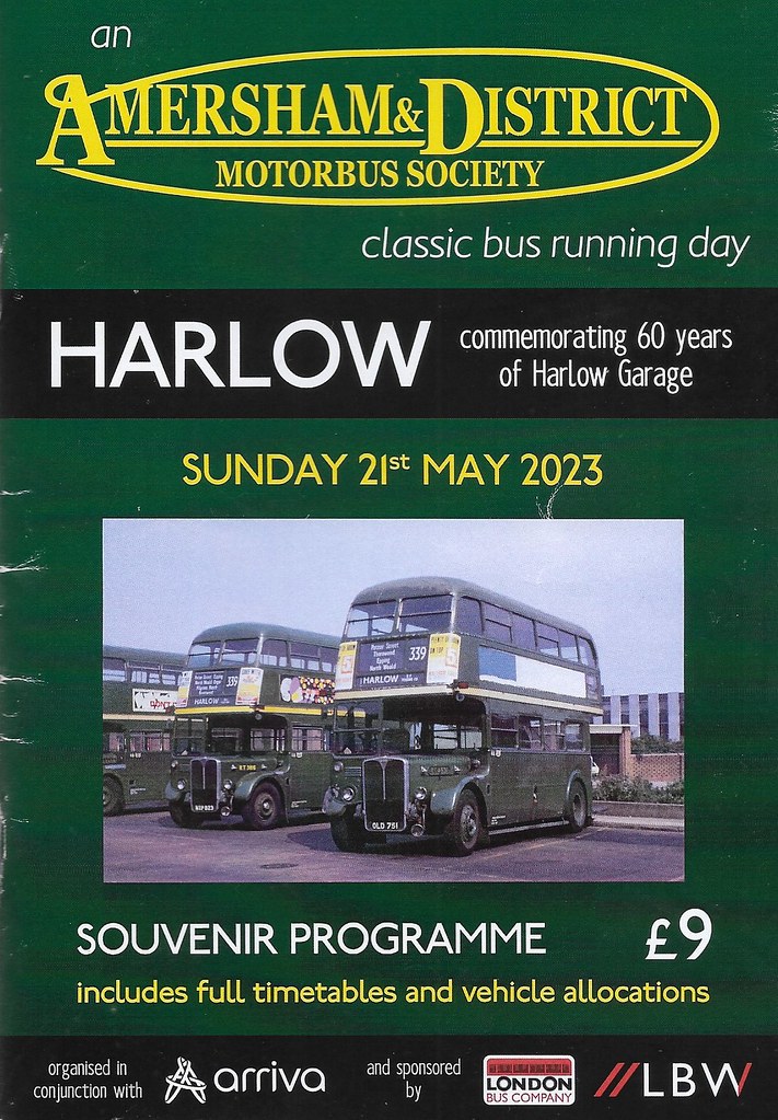 Harlow Bus Running Day Celebrating 60 years of Harlow Bus Garage 21 May