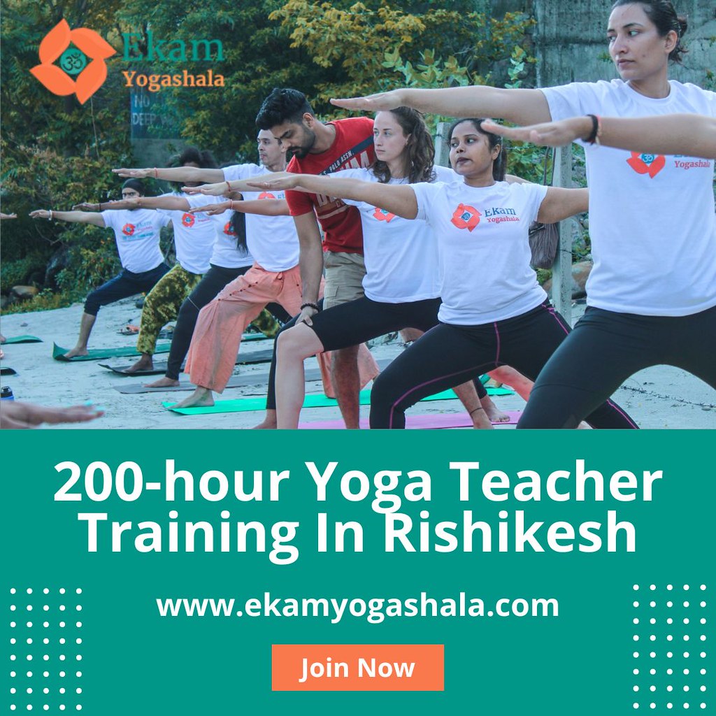 200Hour Yoga Teacher Training in Rishikesh Ekam Yogasha… Flickr