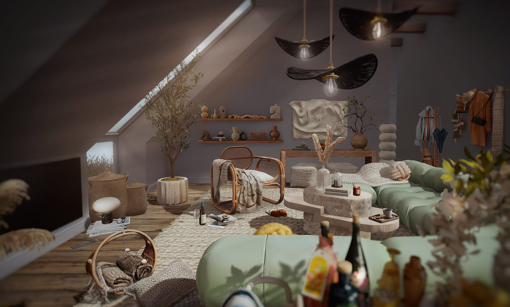 Serenity living 🌾 Dust bunny & con . serenity living room… Flickr