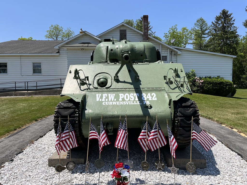 M4A3 Sherman, VFW Post 842, Curwensville, Pennsylvania Flickr