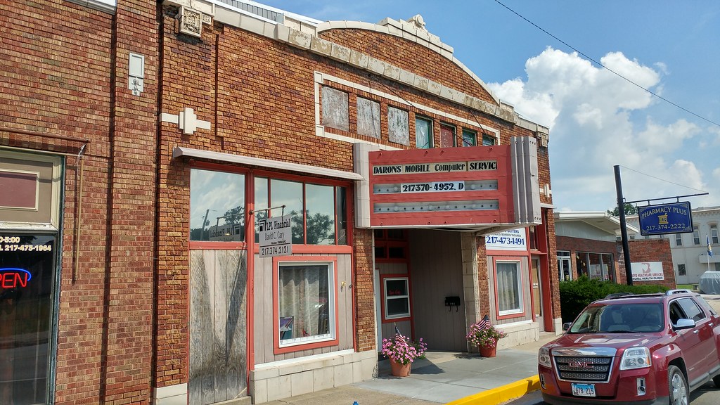 Vitagraph Theater, White Hall, IL **White Hall Historic Di… Flickr