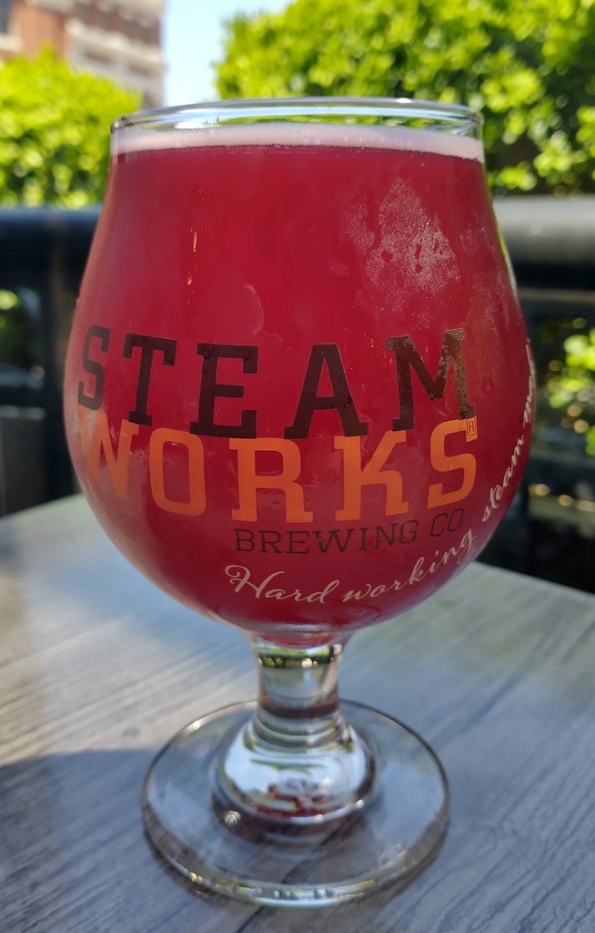 Steamworks Gastown Sour A beautiful 4.8 purple sour beer … Flickr