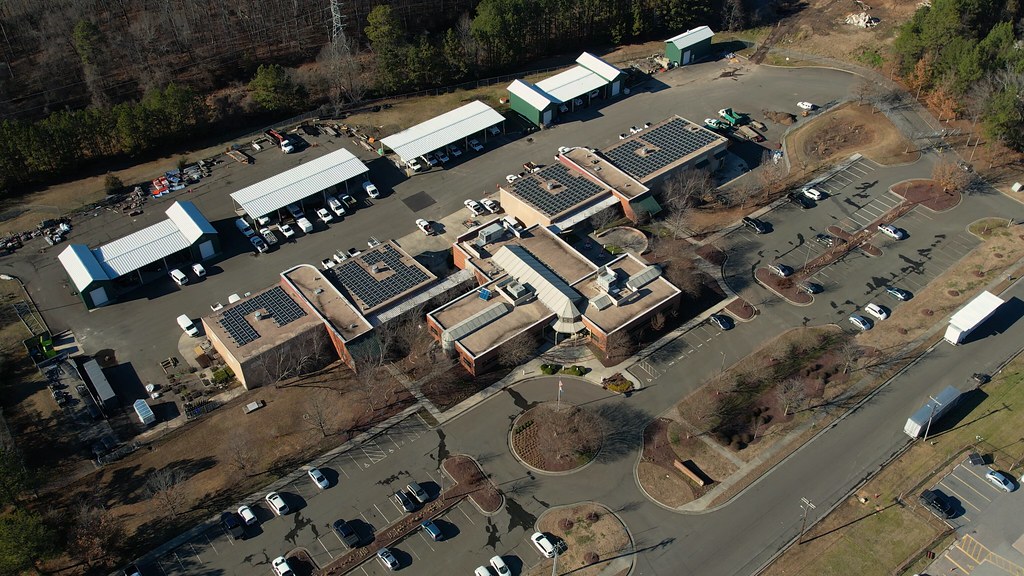 General Services Building Drone Photos 24 City of Durham NC Flickr