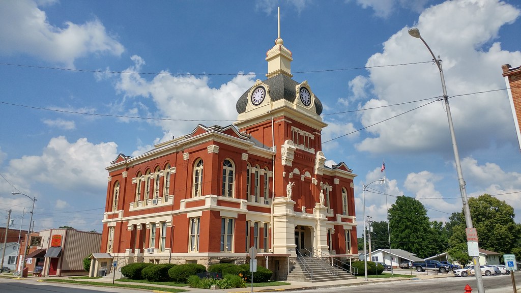 Scott County Courthouse, Winchester, IL (3) **Winchester H… Flickr