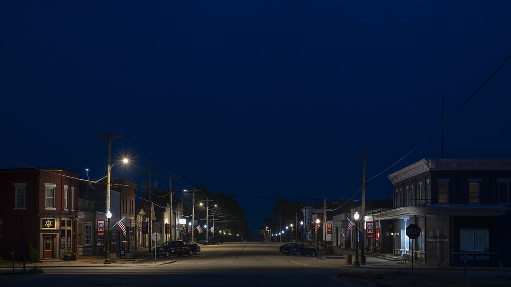 Alone on the Prairie Ashkum, Illinois population 806 Jim Hill Flickr