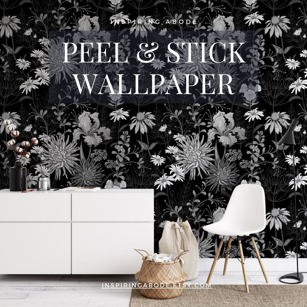 Affordable and Stylish Peel & Stick Wallpaper Our Peel & S… Flickr