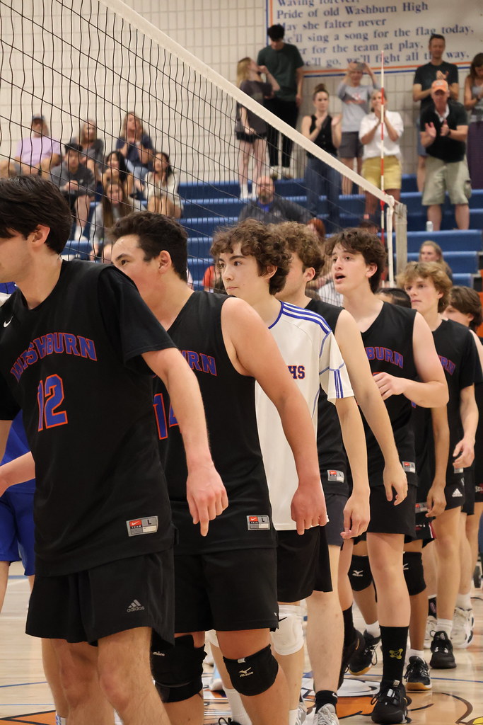 Washburn Boys Varsity Volleyball 6/7 Flickr