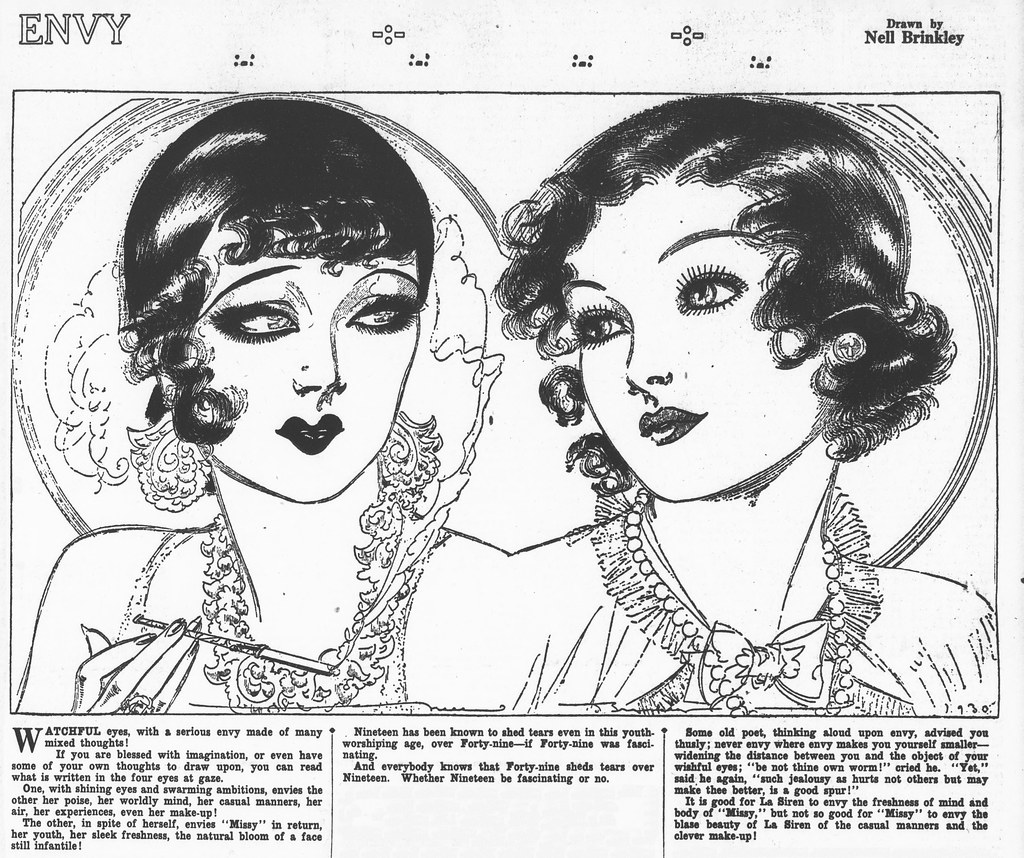 Brinkley, 1930 Nell Brinkley "Envy" The Washington Times, … Flickr