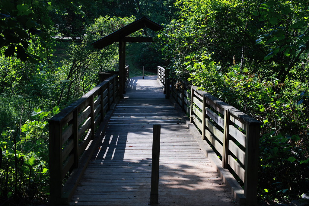A Bridge (not) Too Far Summerfield Community Park, Summerf… Flickr