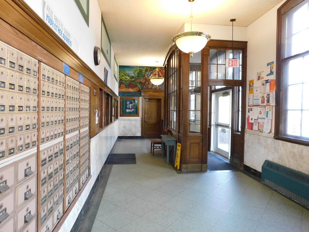 Oxford, New York Post Office Mural & Lobby New Deal mural … Flickr