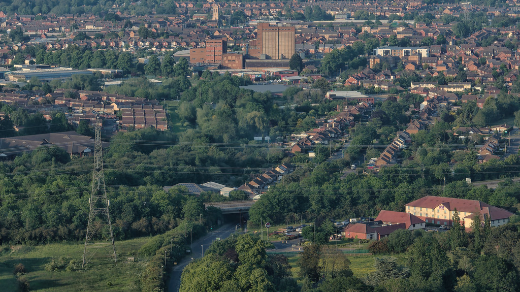View along Harlaxton Road into Grantham on June 10th 2023 Flickr