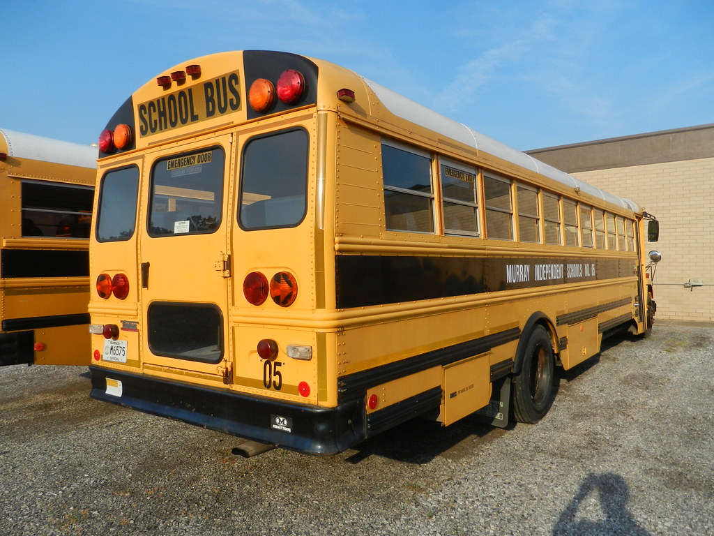 Murray Independent Schools 05 (4) Bus lot Murray, KY Cincinnati NKY Buses Flickr