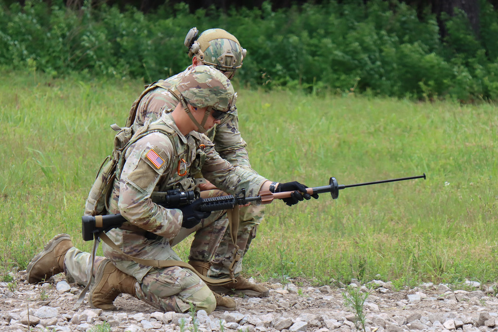 229th BEB Soldiers fire riflelaunched entry munition Flickr