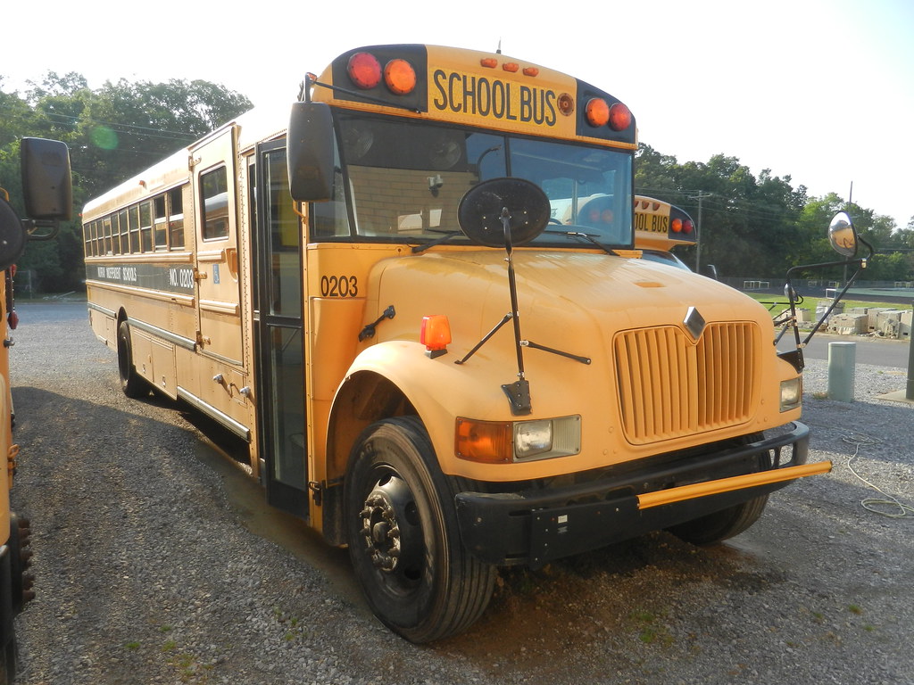 Murray Independent Schools 0203 Bus lot Murray, KY Cincinnati NKY Buses Flickr