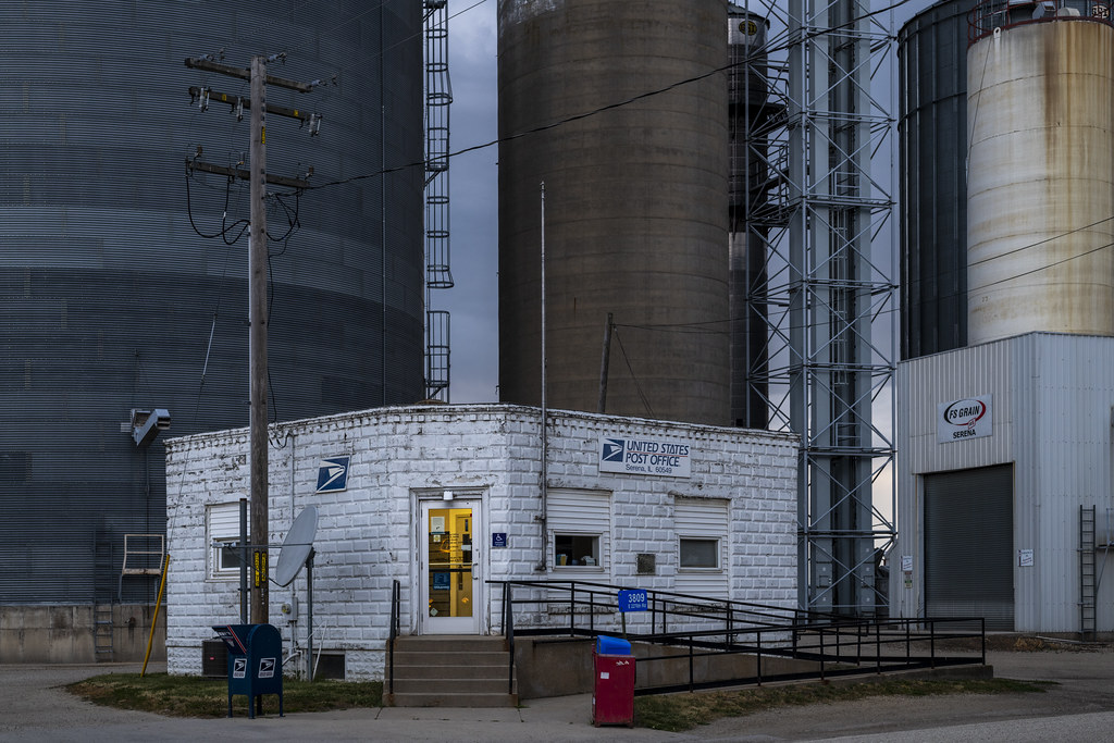 60549 US post Office Serena, Illinois (population 129) Jim Hill