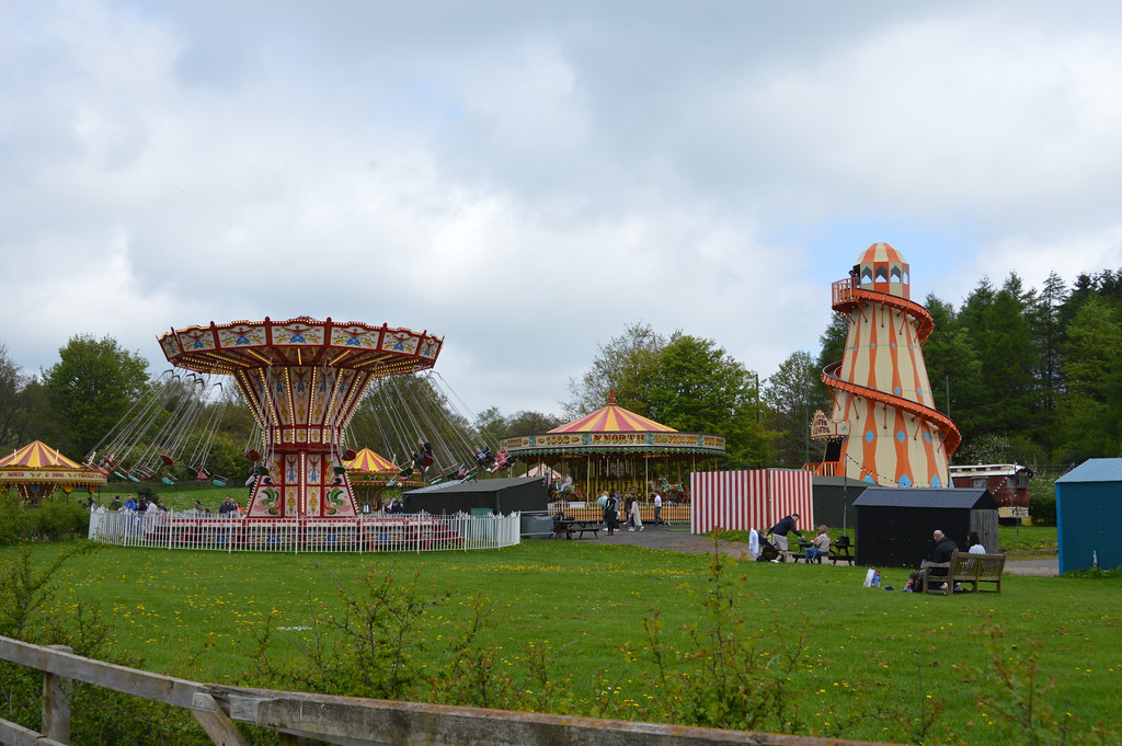 Traditional Funfair, Beamish, the Living Museum of the Nor… Flickr