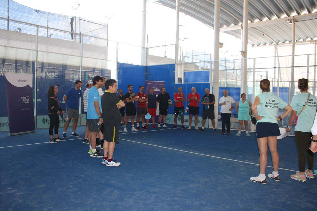 Masterclass de Pádel con Alhambra y Veritas Desde Alhambra… Flickr