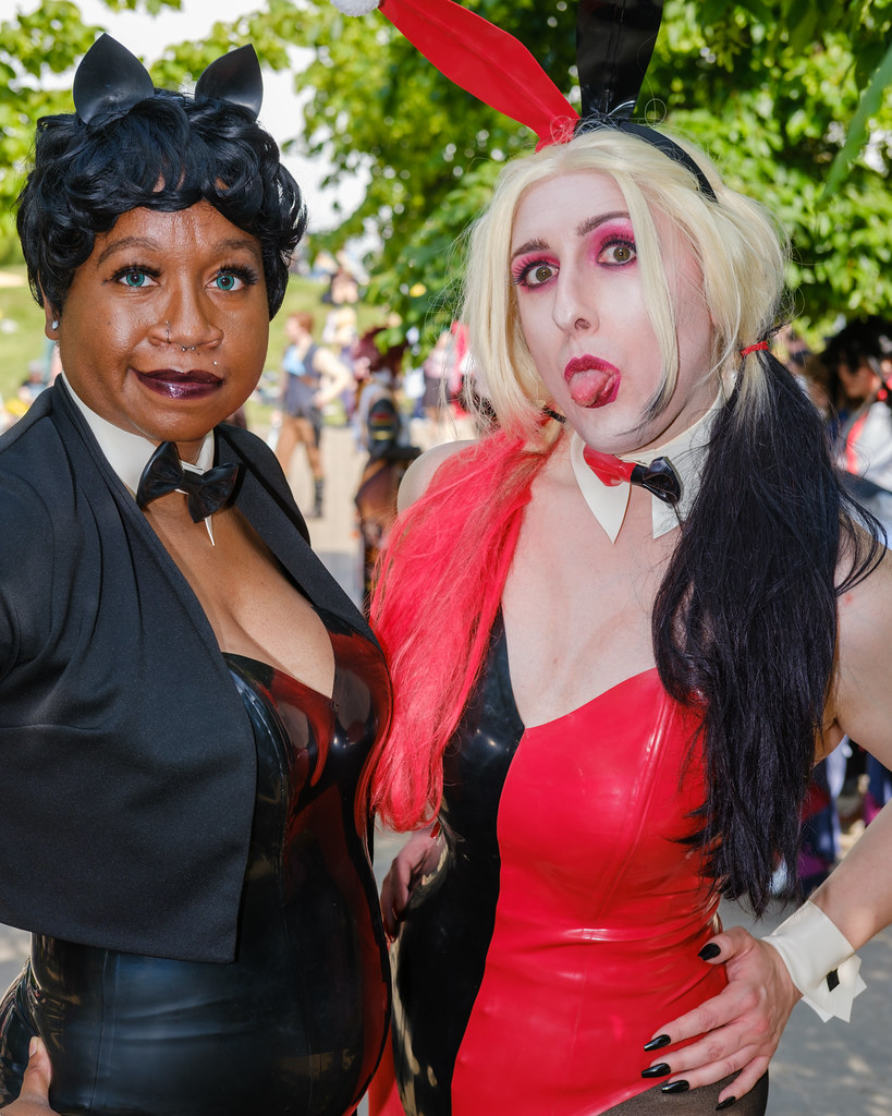 Cat Woman & Harley Quinn Cat Woman & Harley Quinn tjccosp… Flickr