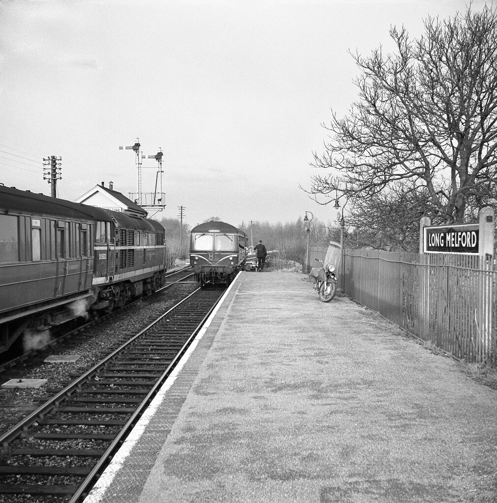 Long Melford meeting A through Colchester to Cambridge ser… Flickr