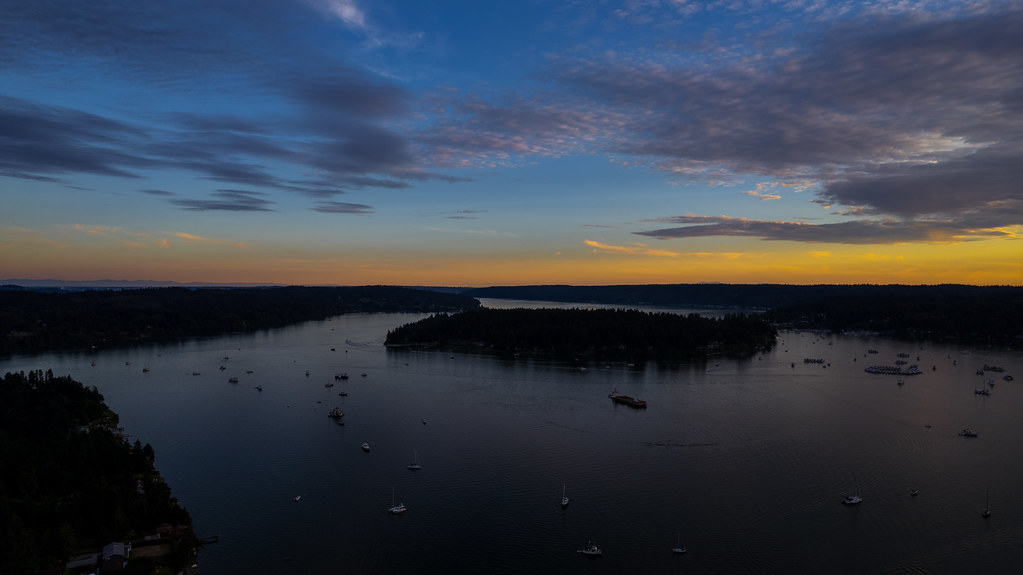 The boat scene. Vashon Island 4th of July 2022. Joshua Kyles Flickr