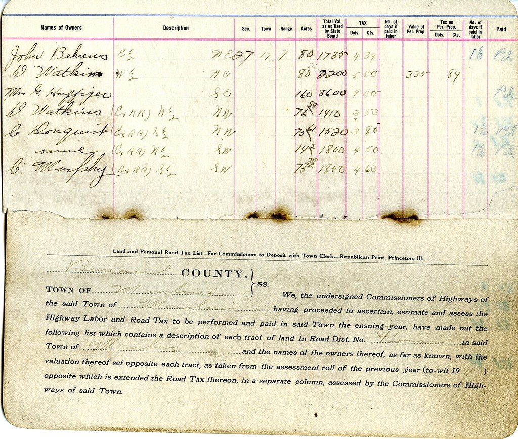 Album 3_DRAINAGE DITCH INFO, ROAD FUNDS, MANLIUS TOWNSHIP … Flickr