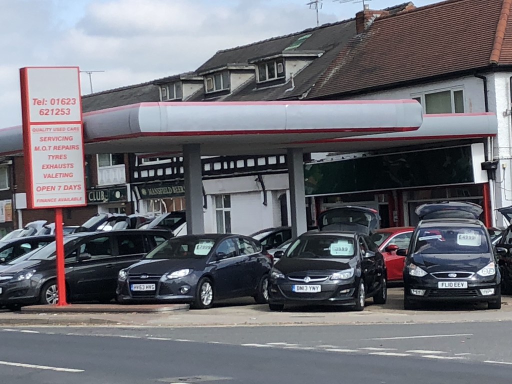 Clipstone Car Centre expetrol station, Mansfield Road, Cl… Flickr