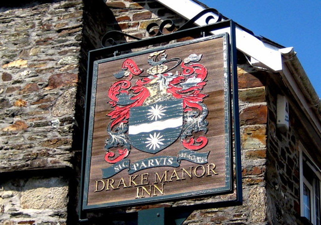 Buckland Monachorum, Devon Coat of arms of Sir Francis Dra… Flickr