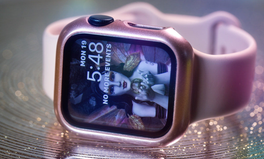 Smart times My smartwatch with my Flickr fairy profile. Ju… Flickr