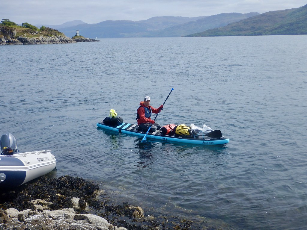 Paddle Boarder Approaches a Douglas Law Flickr