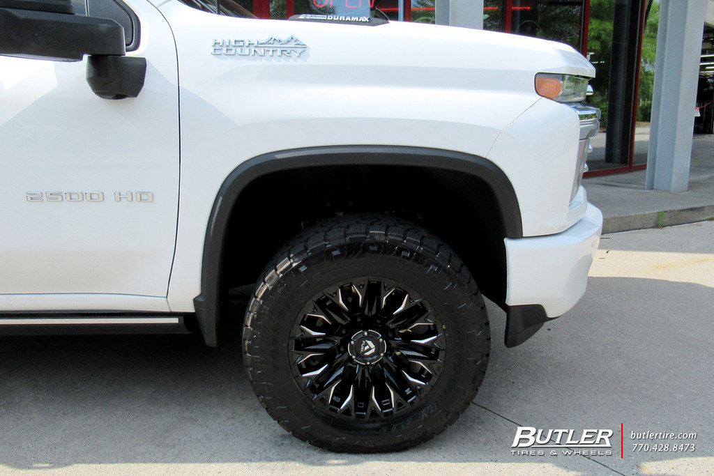 Chevy Silverado with 20in Fuel Flame Wheels and Toyo Open … Flickr