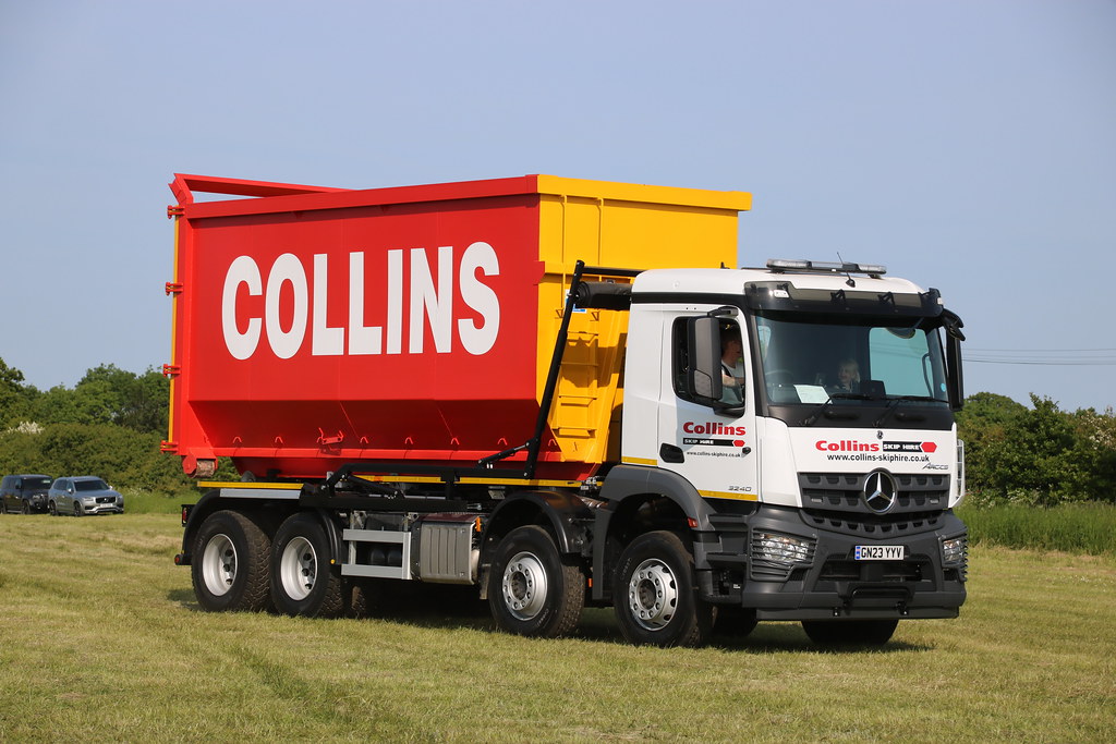 Collins Skip Hire GN23 YYV Stonham Truck Show Jimmys… Flickr