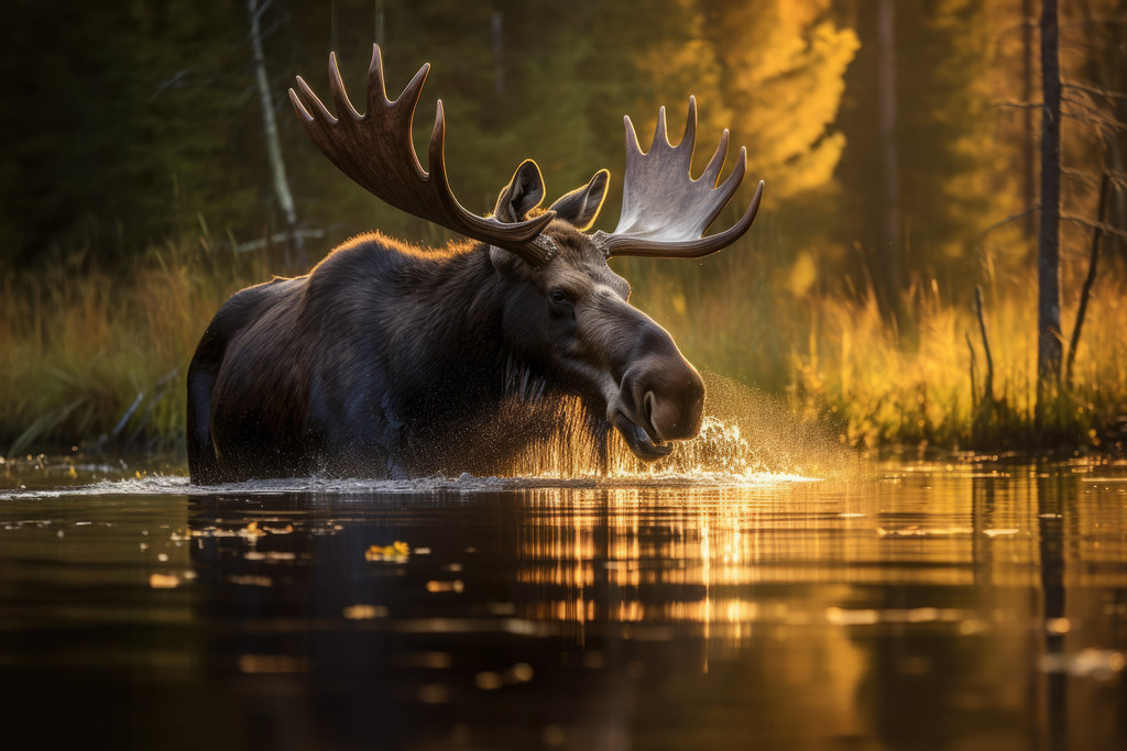 Bull Moose It's not the same as sitting in the Colorado wo… Flickr