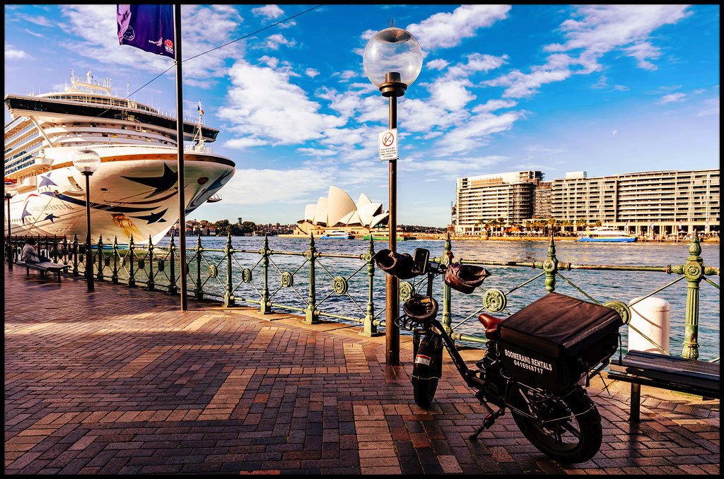 Boomerang Rentals, Sydney A 'Boomerang' rental bicycle. 'T… Flickr