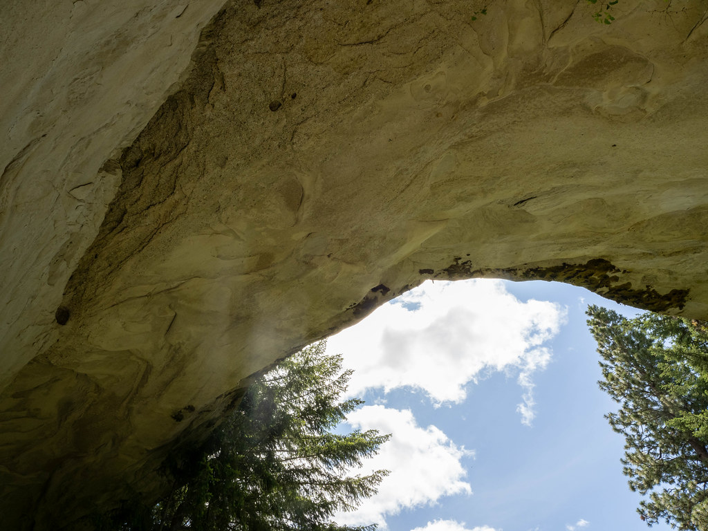 Another view of the canopy under Bible rock Bob Schor Flickr