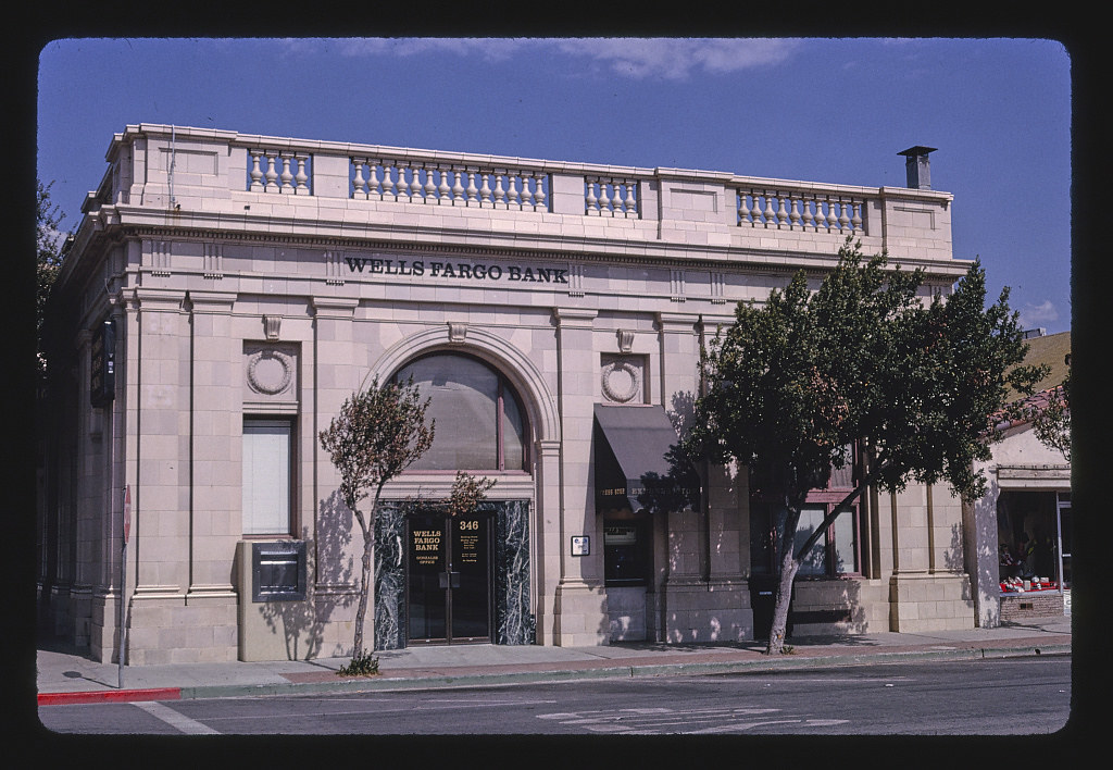 Wells Fargo Bank, Alta Street, Gonzales, California (LOC) Flickr