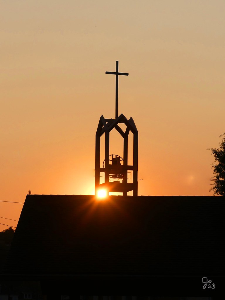 St Jude Sunset Glen Dale, WV Sunset at St Jude Catholic