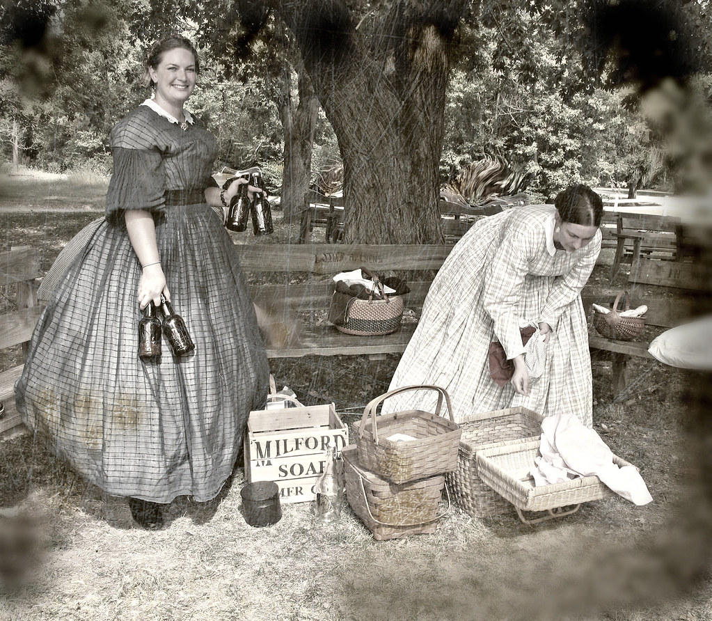 old fashioned picnic David Flickr