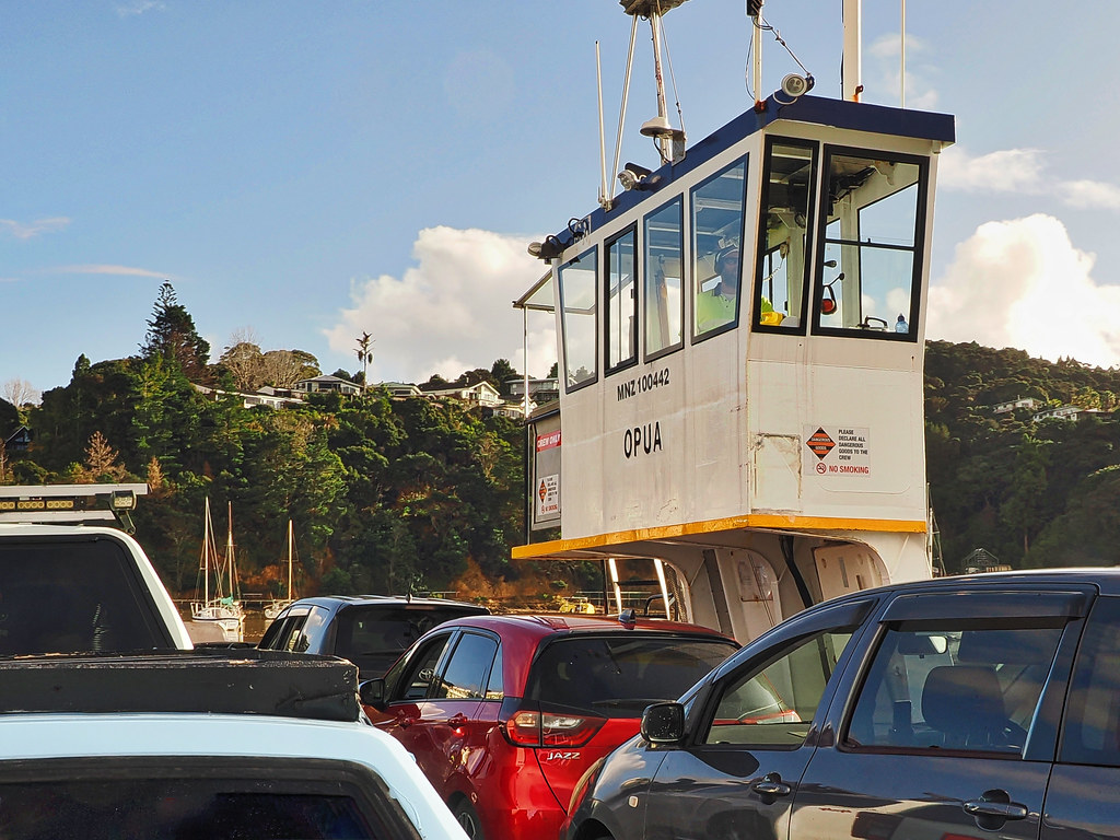 OPUA Car Ferry in a spin On this occasion the car ferry … Flickr