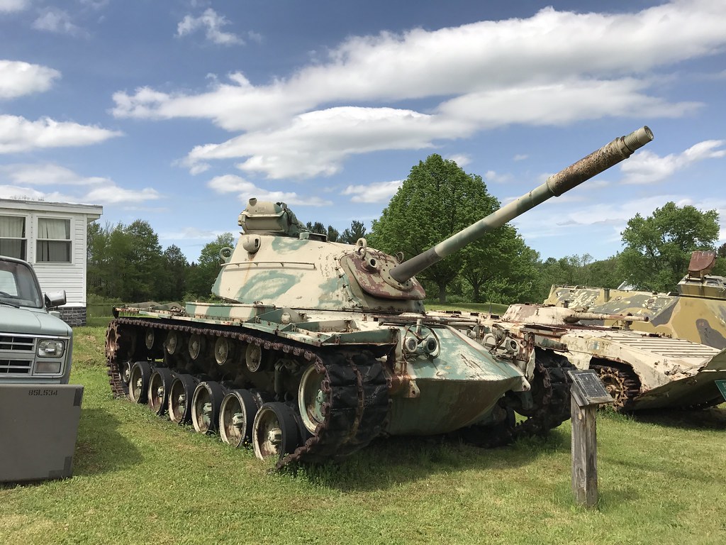 M48A1 Patton ser.5980, Allegheny Arms and Armor Museum, Smethport
