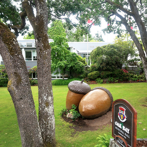 Oak Bay Municipal Hall, BC A suburb of Victoria named for … Flickr