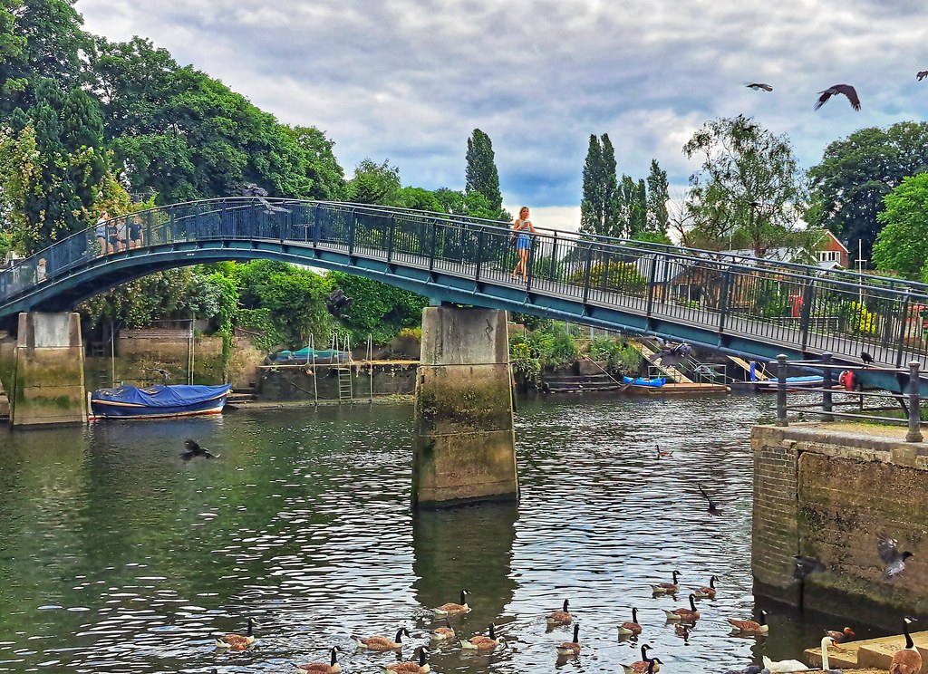 Eel Pie Island To get to Eel Pie Island you can use pedest… Flickr