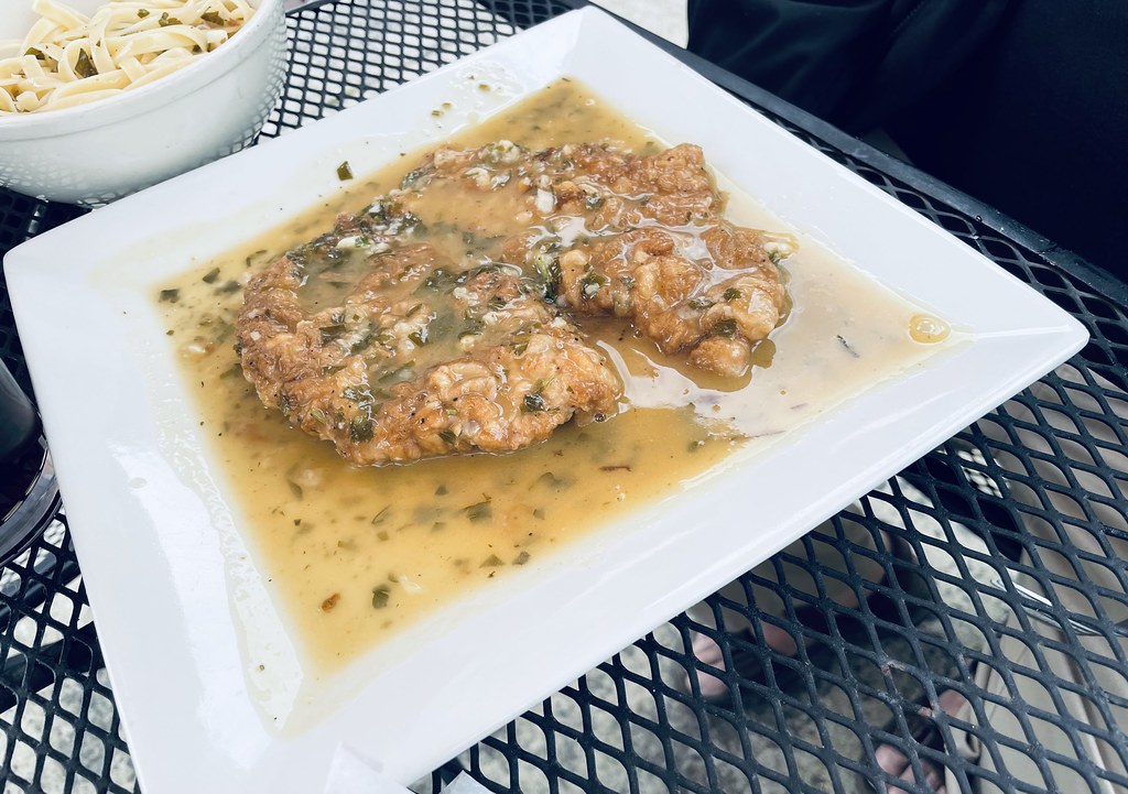 La Madona Italian Cuisine & Pizzeria Veal Francese La Mado… Flickr