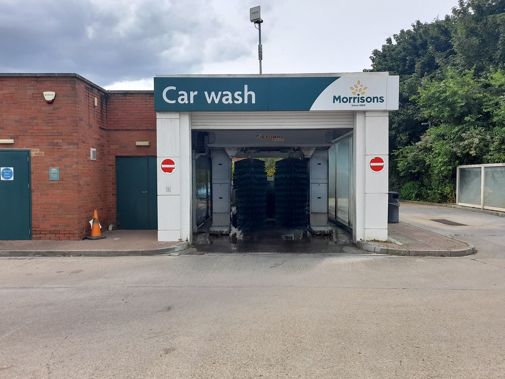 Morrisons car wash, Maidstone Istobal m'start with black a… Flickr
