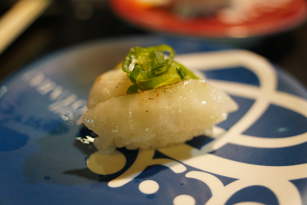 Aburi engawa grilled flounder wing nigiri sushi AUD3.90 … Flickr