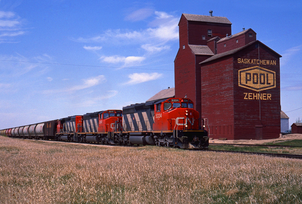CN 5334 East, Zehner, SK; May 14, 1992 QuAppelle Sub._ Flickr