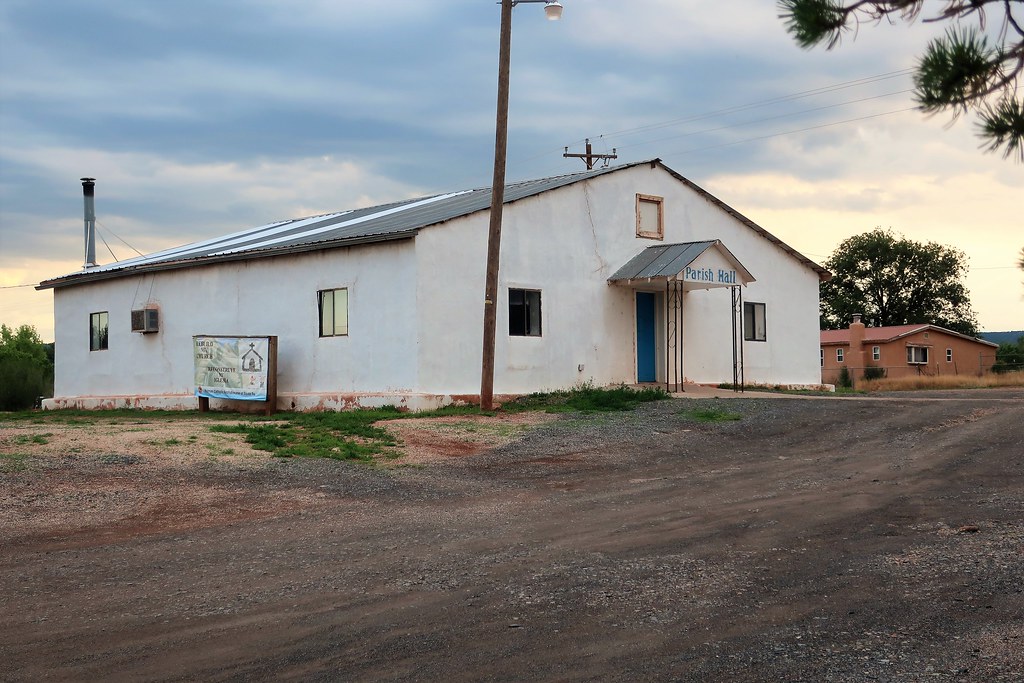 Parish Hall San Miguel del Vado, New Mexico 1coffeelady Flickr