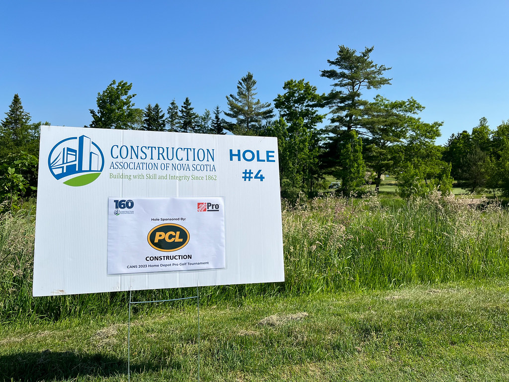 Oakfield Hole SponsorPCL Construction Association of Nova Scotia